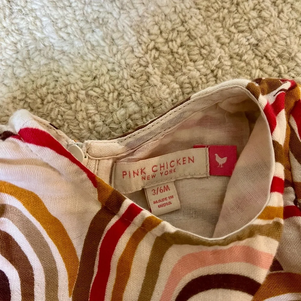 Pink Chicken Beautiful Like New Dress and Bloomers Set